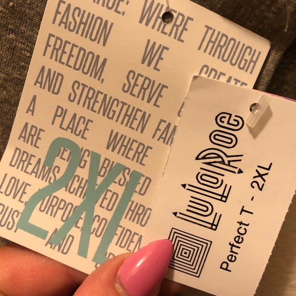 🎅SALE🎅Lularoe Perfect T 2XL &TC2 Leggings Outfit - Picture 4 of 8